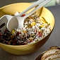 Миска с крышкой Guzzini Tierra 25 см зелёный