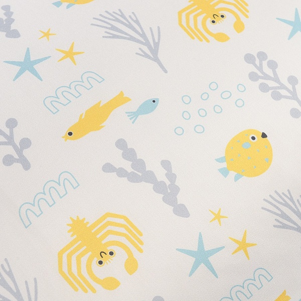 Наволочка из сатина с принтом Oceania World 50 х 70 см Tkano Tiny World