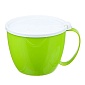 Кружка c крышкой 700 мл Excellent Houseware салатовая