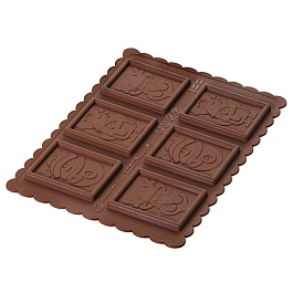 Набор для приготовления печенья Snowman Slim Silikomart