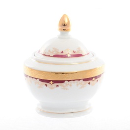 Сахарница 250 мл Thun Кристина красная лилия