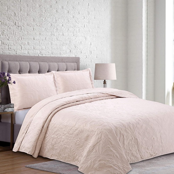 Комплект покрывало и наволочки Sofi de Marko Мистерио крем