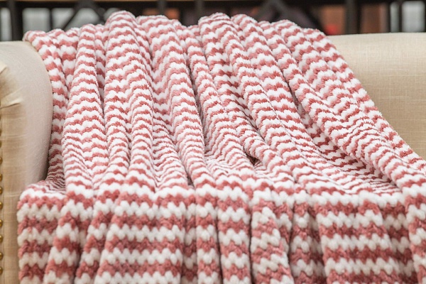 Покрывало 220 х 240 см Sofi de Marko Гринда пудра