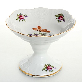 Конфетница на ножке 19 см Bernadotte Полевой цветок