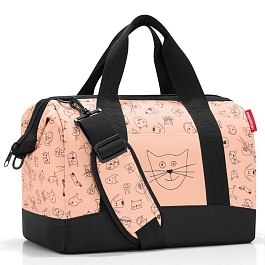 Сумка дорожная детская Reisenthel Allrounder Cats and Dogs rose