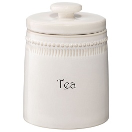 Банка для чая 820 мл Tkano Kitchen Spirit белый