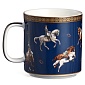 Кружка 400 мл Lefard Horse Club синяя