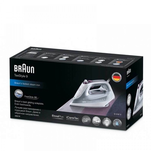 Утюг Braun TexStyle 9 SI9270WH