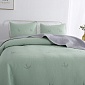 Комплект покрывало и наволочка 160 х 220 см Sofi de Marko Жаклин зелёный