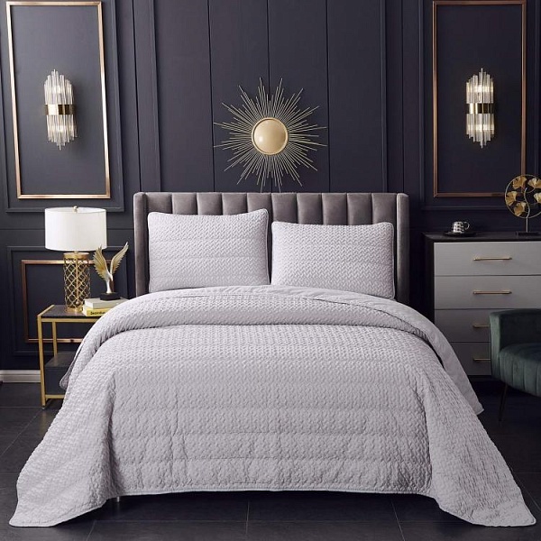 Ирма (серое) Покрывало 160х220