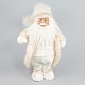 Сувенир Санта 16 x 10 x 54 см Азалия кремовый
