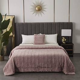 Теодор (пепел роза) Покрывало 160х220