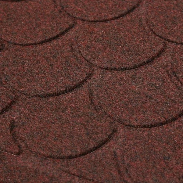 Коврик придв. влаговпит. 50х80 см Афины полукруг