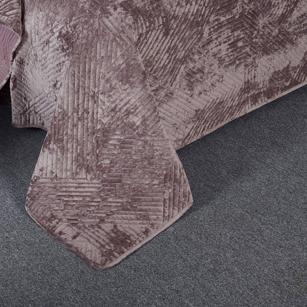 Патрисия (пепел роза) Покрывало 160х220