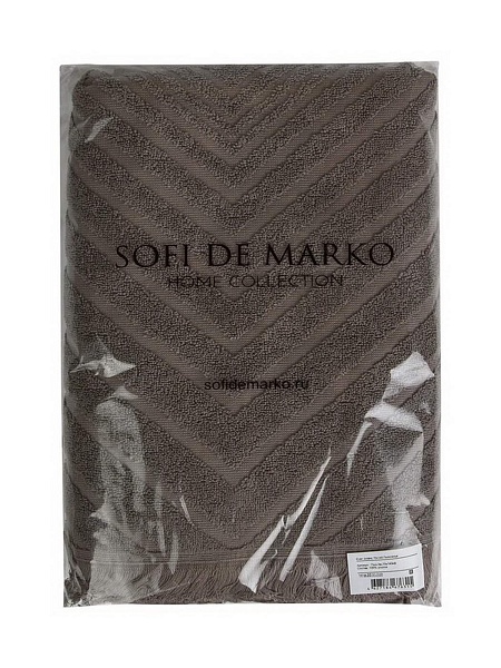 Полотенце 70 x 140 см Sofi de Marko Evan кофейный