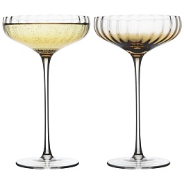 Набор креманок 2шт 255 мл Gemma Agate, желтый