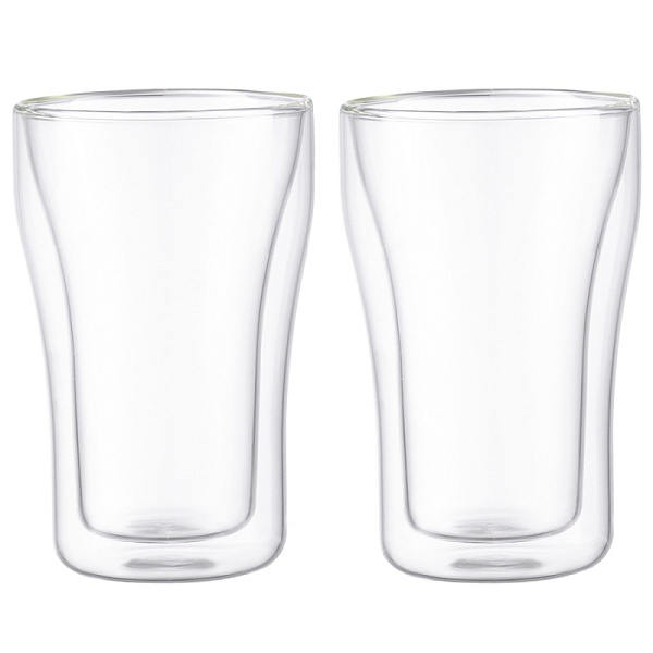 Набор из двух стеклянных стаканов, 350 мл