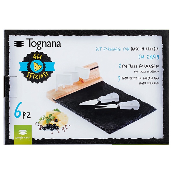 Набор для сыра 6 предметов Tognana