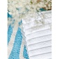Полотенце банное 140 x 70 см Tkano Waves белый