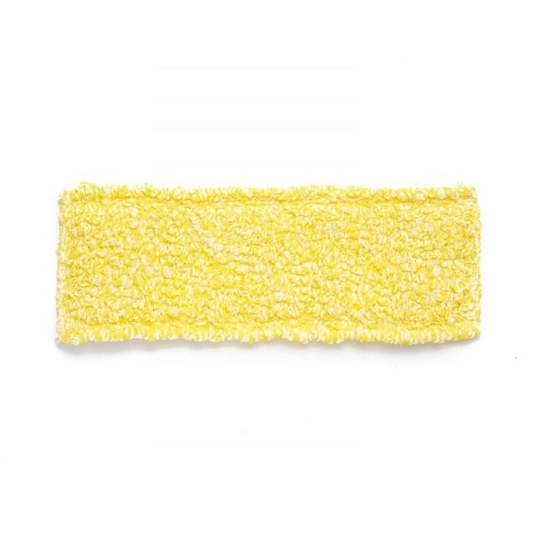 Насадка для швабры с липучкой 40 см Cisne жёлтый-белый