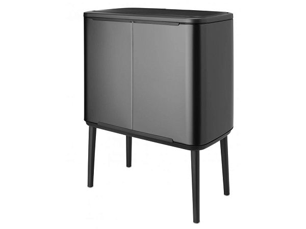 Мусорный бак 36 л Brabantia Bo Touch Bin тёмно-серый