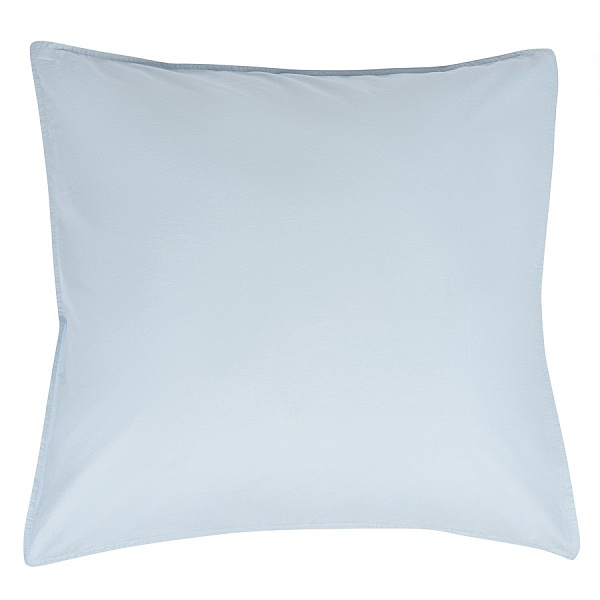 Набор наволочек из органического стираного хлопка 70 x 70 см Tkano Essential 2 шт голубой