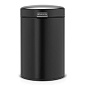 Мусорный бак Brabantia NewIcon настенный 3 л Чёрный матовый