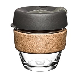 Кружка 227 мл KeepCup Brew Cork пробка угольный