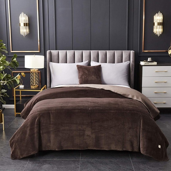 Плед 160 х 220 см Sofi de Marko Антуан кофе