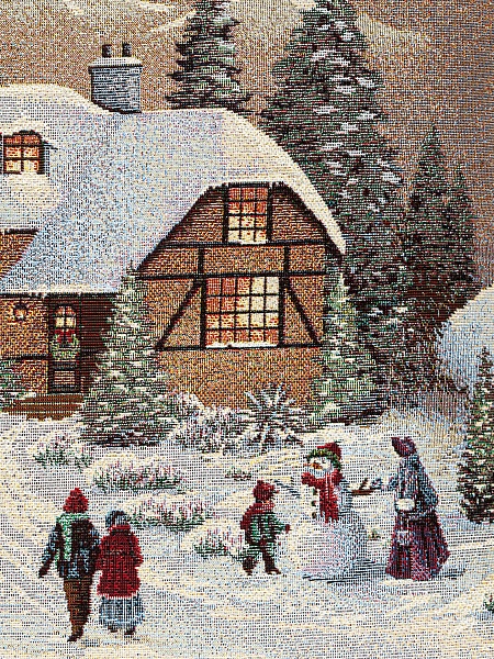 Подушка 45х45 см Новогодний вечер