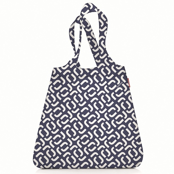 Сумка складная mini maxi shopper signature navy
