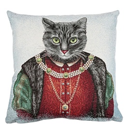 Подушка 44х44 см Кот барон