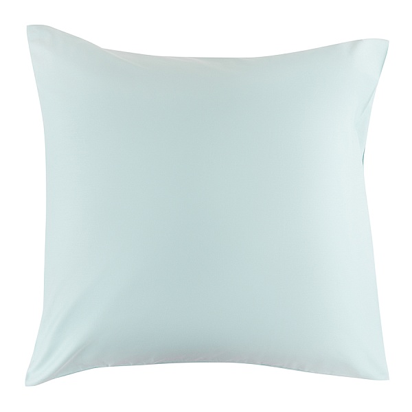 Набор из двух наволочек 70 x 70 см Tkano Essential из сатина голубой