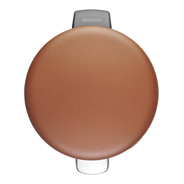 Бак мусорный с педалью 20 л Brabantia NewIcon минеральная корица