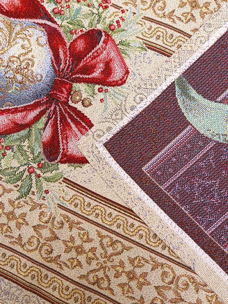 Дорожка 44 х 140 см Le Gobelin Золотой шар золотой/голубой