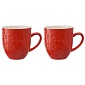 Набор кружек 2шт 500мл Birds of Paradise красный