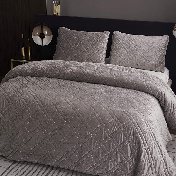 Комплект покрывало и наволочка 160 х 220 см Sofi de Marko Селена бежевый