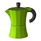 Кофеварка гейзерная на 3 чашки 150 мл Morosina зелёный