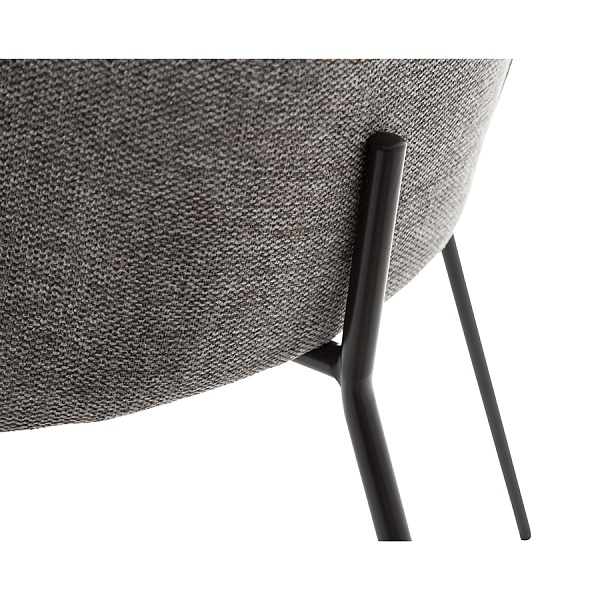 Стул dwight, рогожка, серый