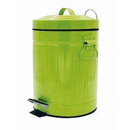 Ведро для мусора зелёное 5 л Ridder Pumba 