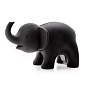 Диспенсер для скотча Qualy Elephant чёрный