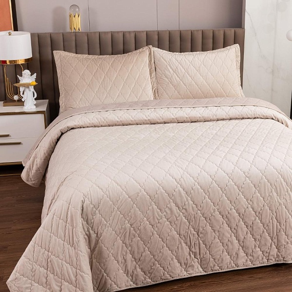 Деметра (светло беж) Покрывало 240х280