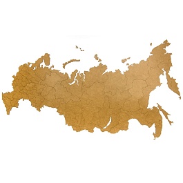 Карта-пазл 98 х 53 см Mimi Wall Decoration Российская Федерация