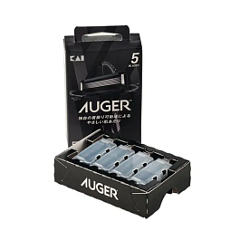 Сменные кассеты для бритвенного станка AUGER , 4 шт
