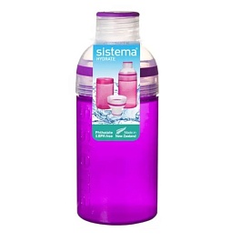 Питьевая бутылка 480 мл Sistema Тrio фиолетовый