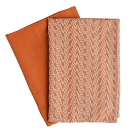 Набор муслиновых кухонных полотенец 50 х 70 см Tkano Russian North Колосья