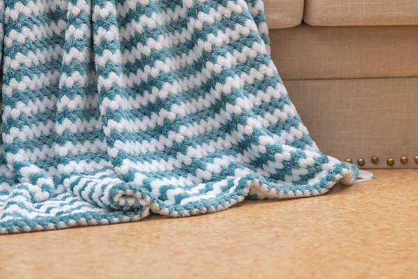 Покрывало 220 х 240 см Sofi de Marko Гринда морская волна