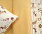 Комплект постельного белья детский Sibaria Home собачки жёлтый