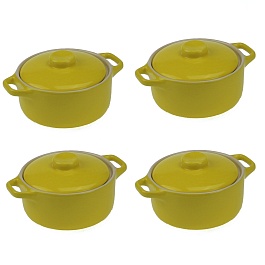 Набор мини кастрюль (4 х 0,18 л)