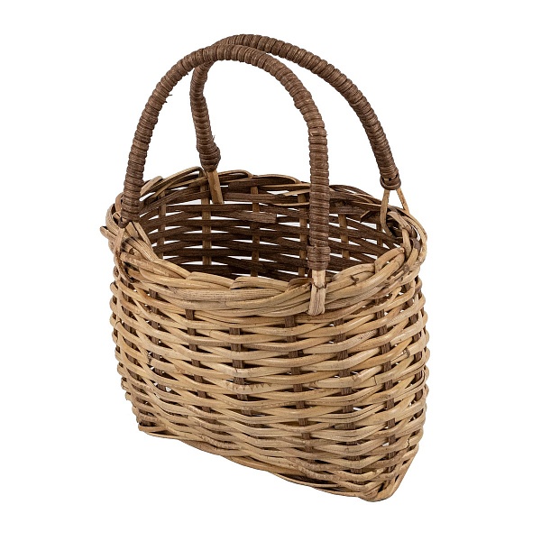 Корзина плетеная 20 x 13 x 37 см Азалия коричневый